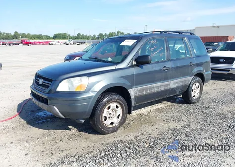 2005 Honda Pilot Lx z USA, uszkodzony, nr VIN 2HKYF18125H550721
